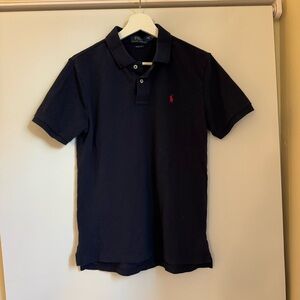Polo Ralph Lauren Boys’ Blue Polo Shirt, Size 18–20, Classic Fit Good Condition
